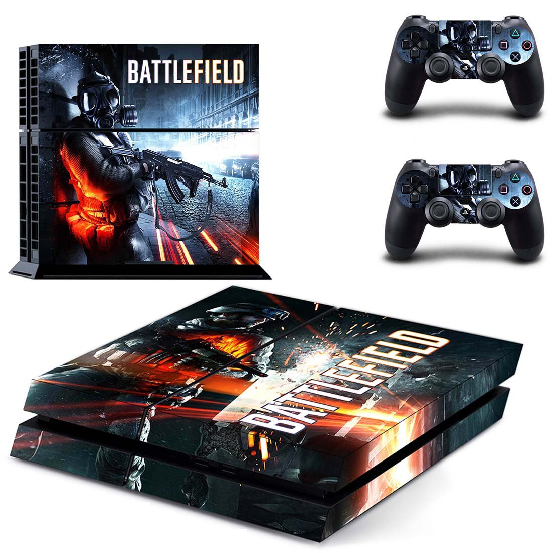 Battlefield decal skin for PlayStation 4 Console & Controllers