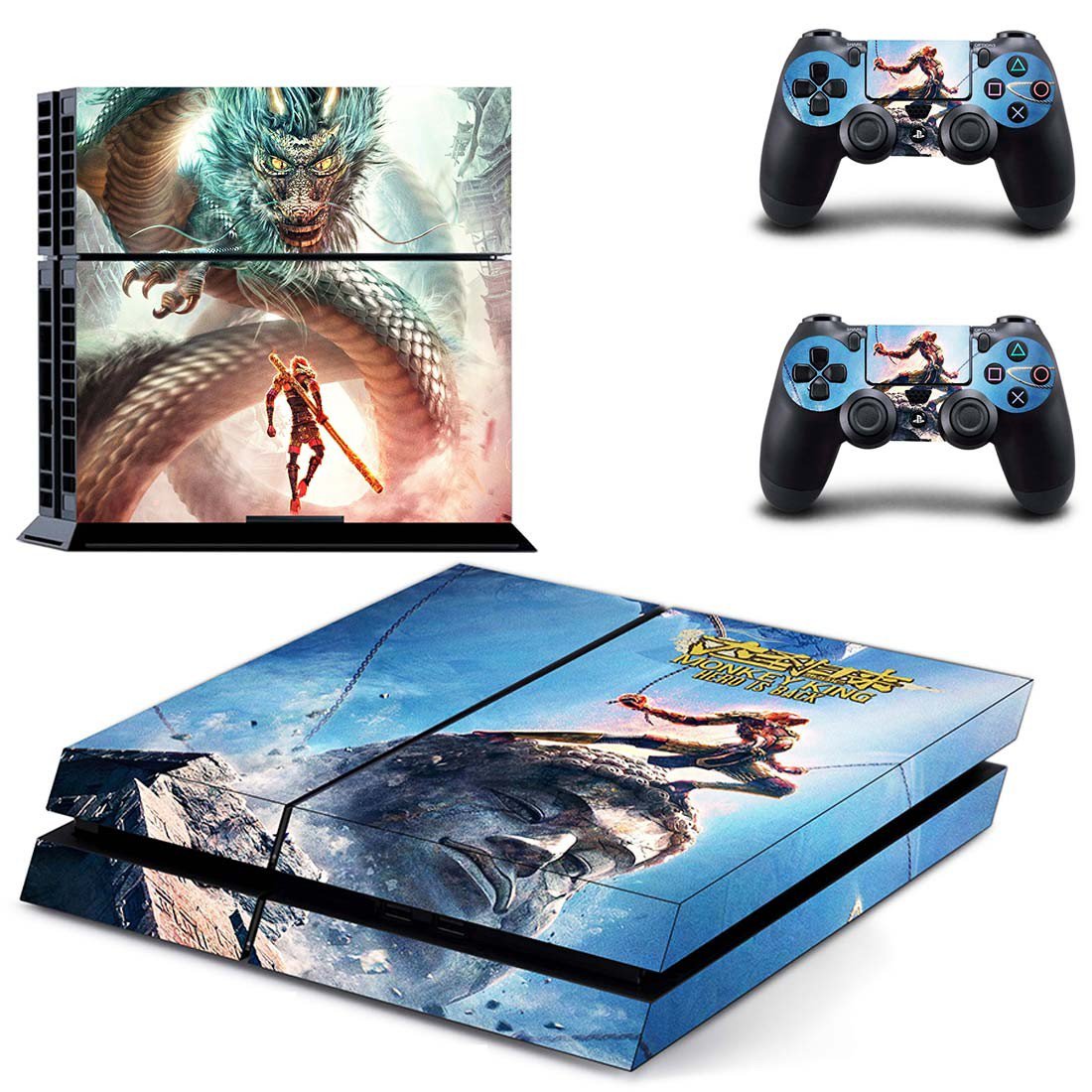 Monkey King Hero is Back decal skin for PlayStation 4 Console & Controllers