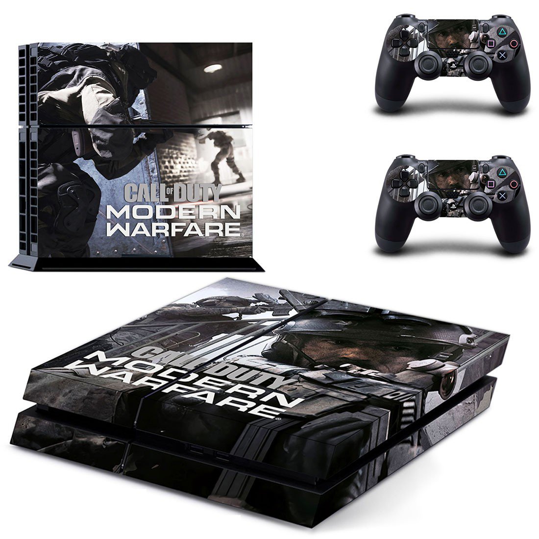 Modern Warfare decal skin for PlayStation 4 Console & Controllers