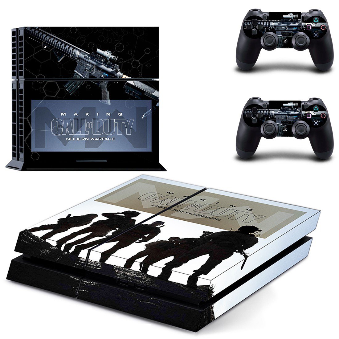 Modern Warfare decal skin for PlayStation 4 Console & Controllers