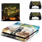 The Outer Worlds decal skin for PlayStation 4 Console & Controllers