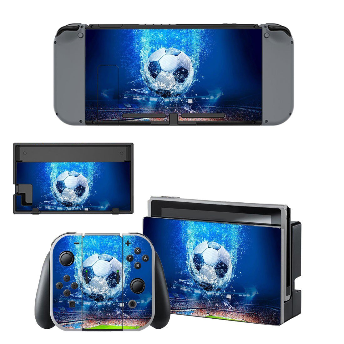 Football  decal skin for Nintendo Switch Console & Controllers