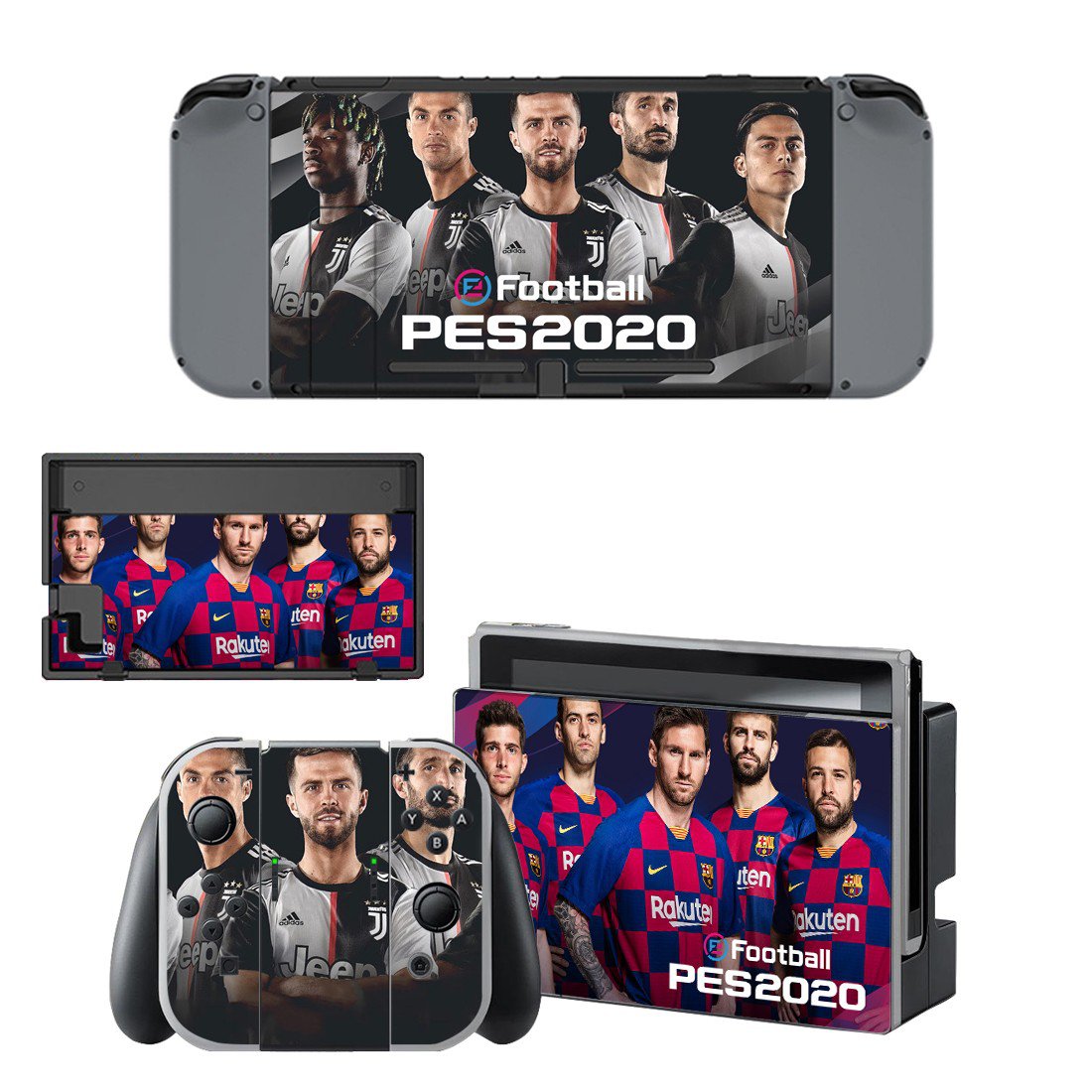 Pro Evolution Soccer 2020 decal skin for Nintendo Switch Console & Controllers