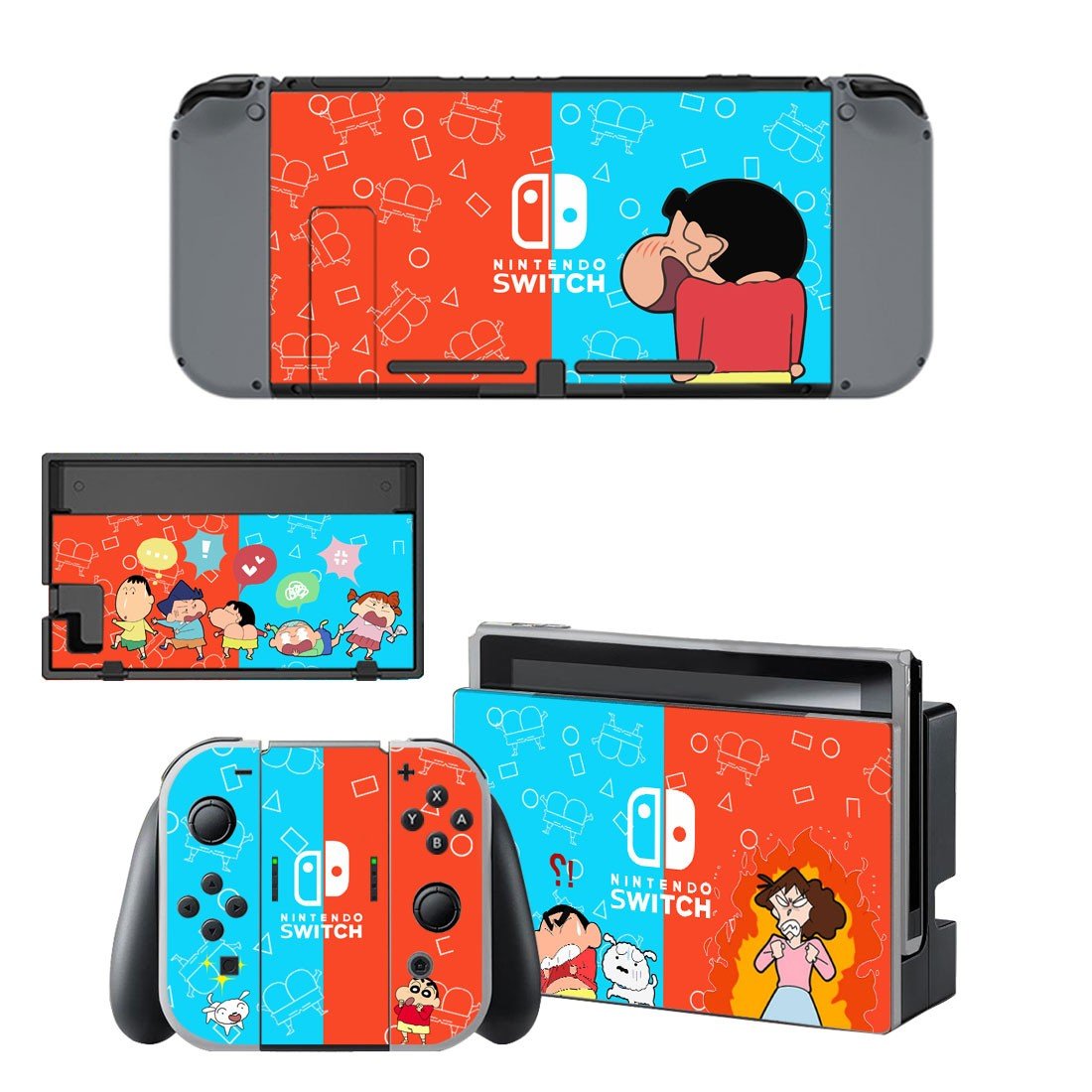 Classic decal skin for Nintendo Switch Console & Controllers
