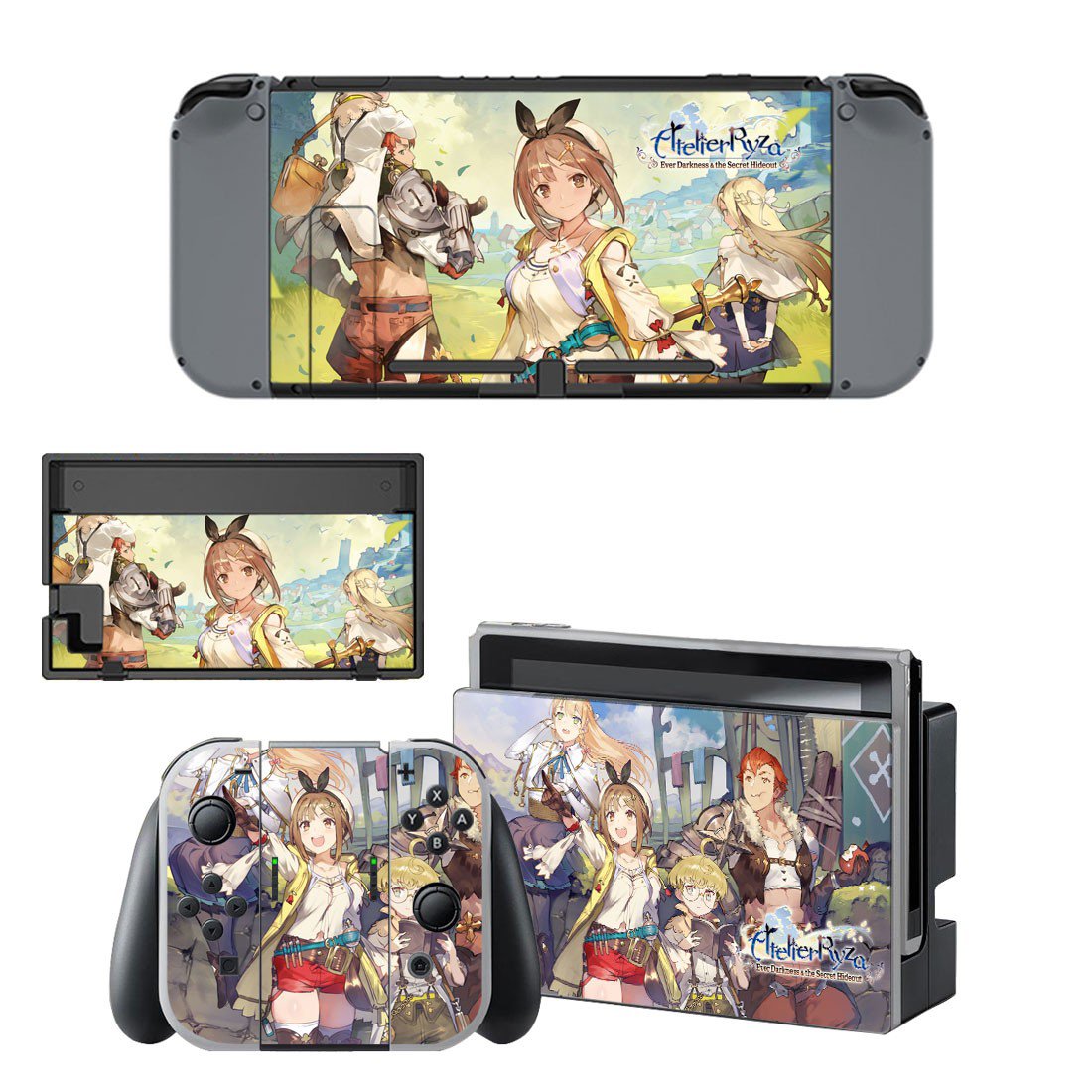 Atelier Ryza decal skin for Nintendo Switch Console & Controllers
