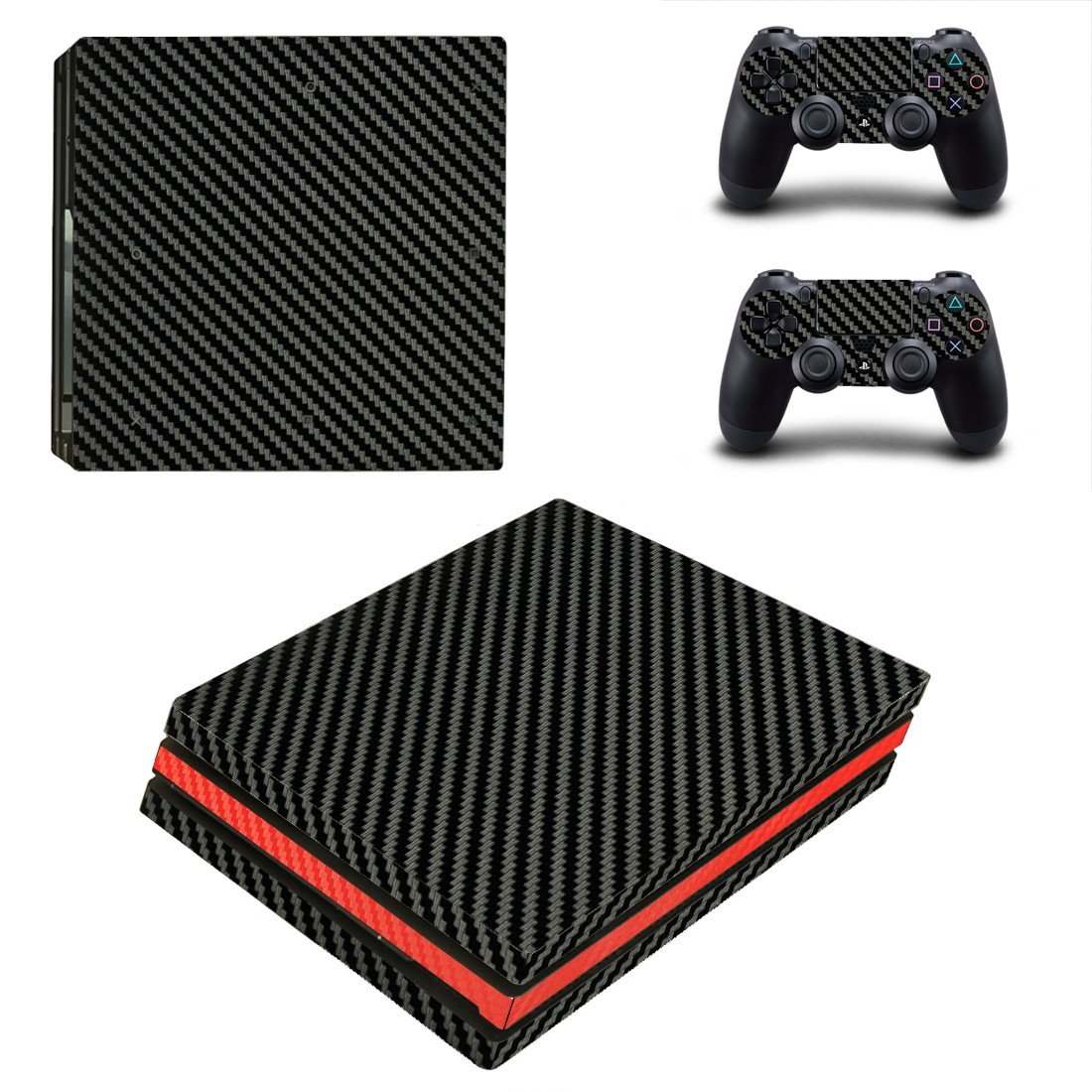 Abstraction decal skin for PS4 Pro Console & Controllers