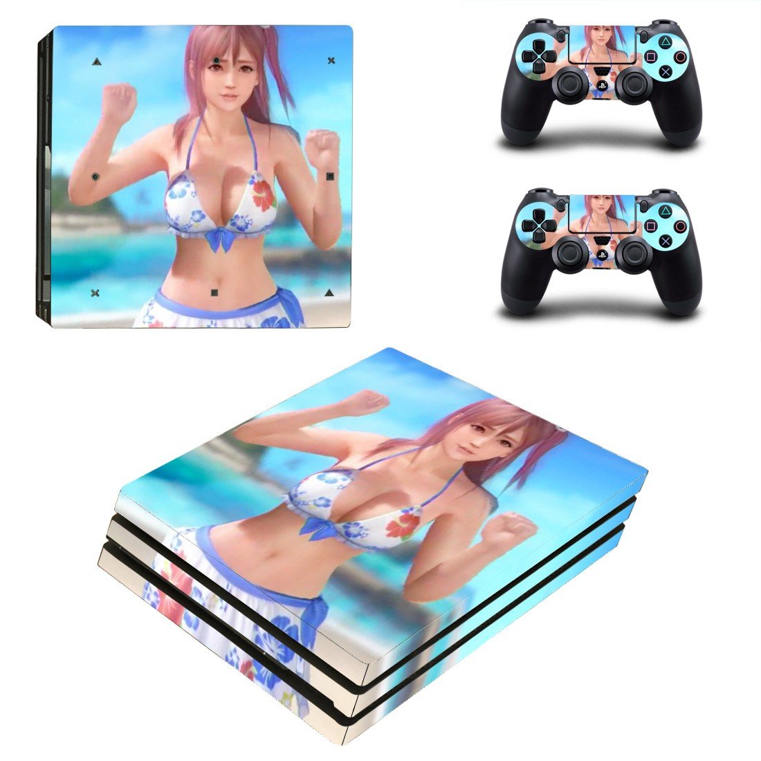 Final Fantasy 15 beach decal skin for PS4 Pro Console & Controllers