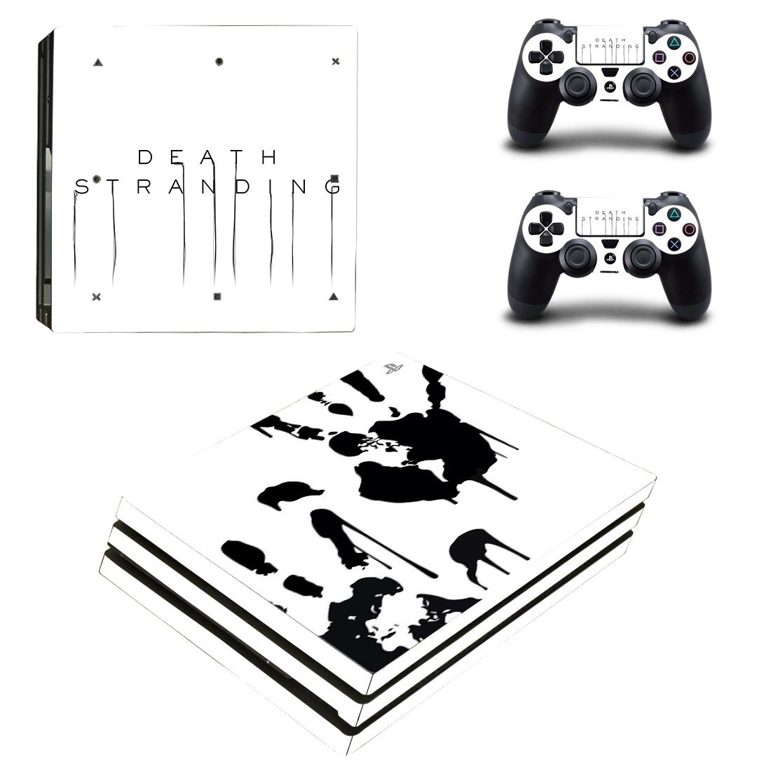 Death Stranding decal skin for PS4 Pro Console & Controllers