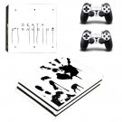 Death Stranding decal skin for PS4 Pro Console & Controllers