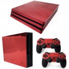Metalic decal skin for PS4 Pro Console & Controllers