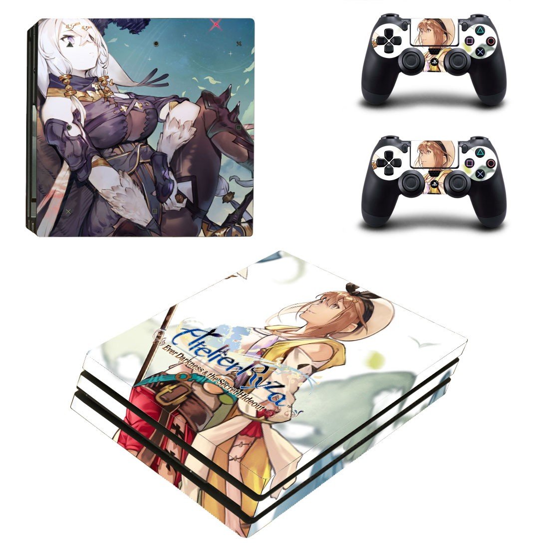 Atelier Ryza decal skin for PS4 Pro Console & Controllers