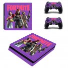 Fortnite decal skin for PS4 Slim Console & Controllers