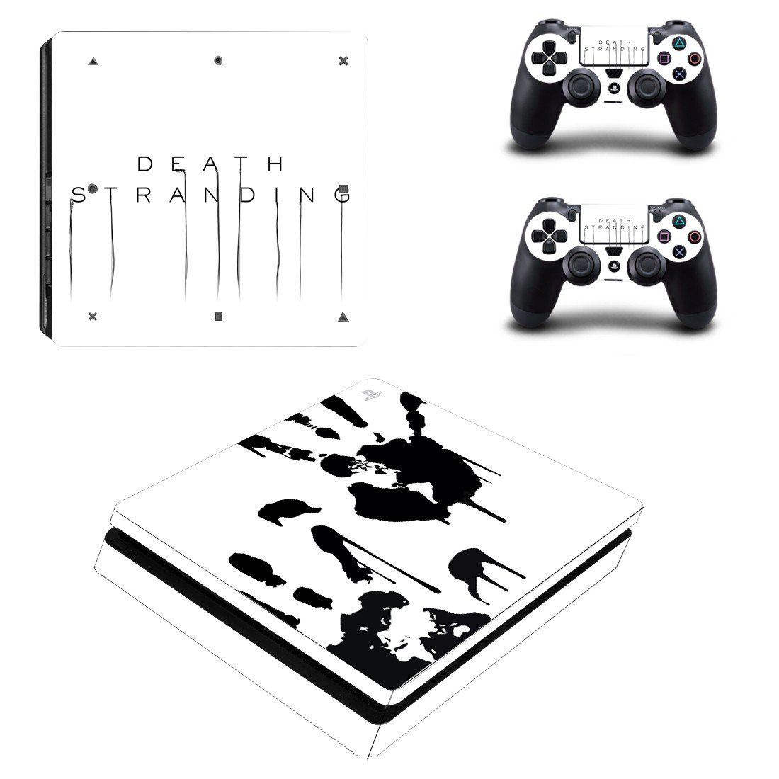 Death Stranding decal skin for PS4 Slim Console & Controllers