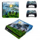 Fortnite decal skin for PS4 Slim Console & Controllers