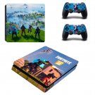 Fortnite decal skin for PS4 Slim Console & Controllers