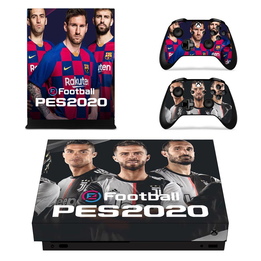 Pro Evolution Soccer 2020 decal skin for Xbox one X Console & Controllers