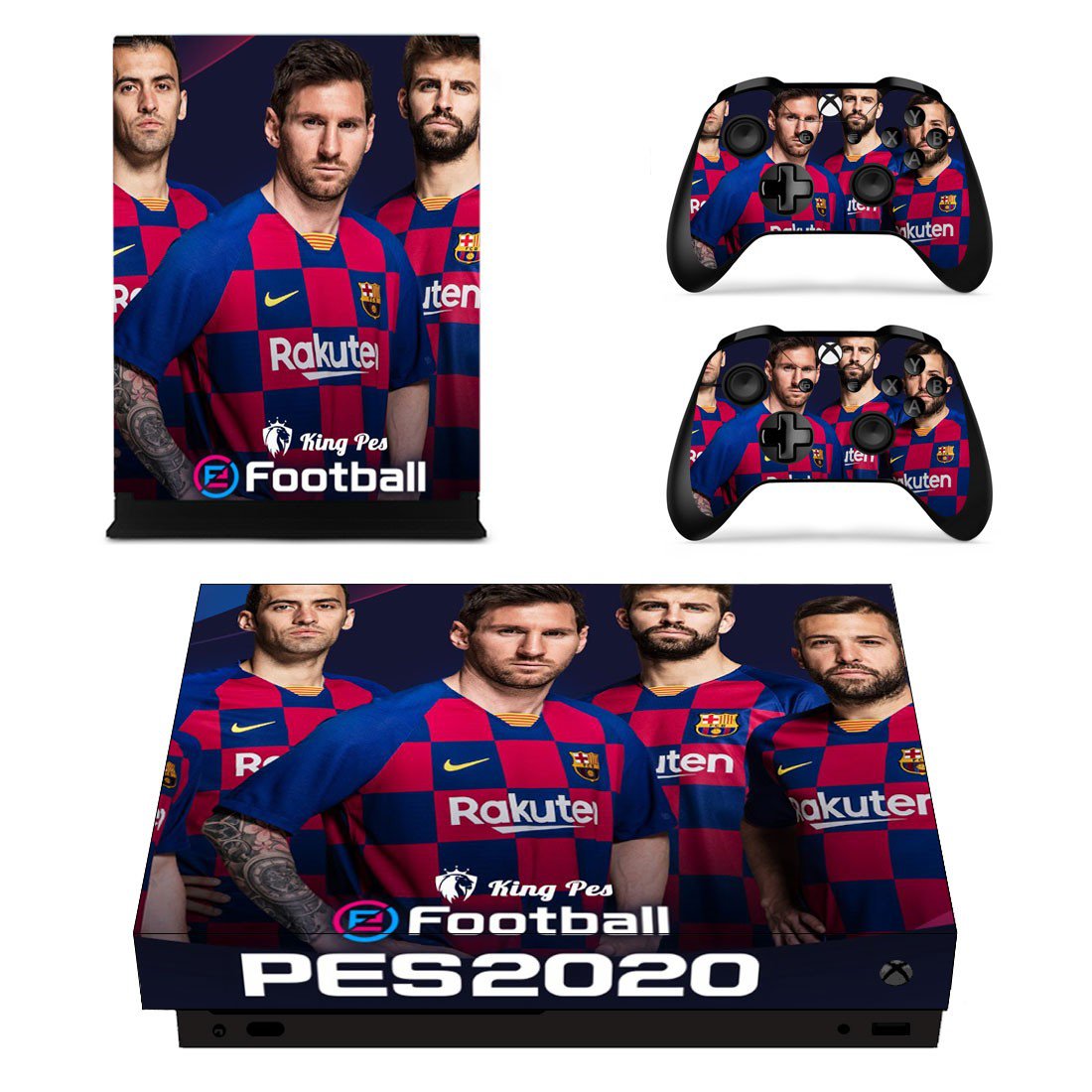 Pro Evolution Soccer 2020 decal skin for Xbox one X Console & Controllers