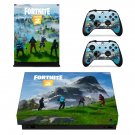 Fortnite decal skin for Xbox one X Console & Controllers