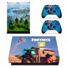 Fortnite decal skin for Xbox one X Console & Controllers