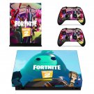 Fortnite decal skin for Xbox one X Console & Controllers