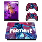 Fortnite decal skin for Xbox one X Console & Controllers