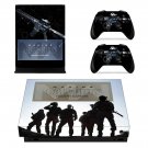 Modern Warfare decal skin for Xbox one X Console & Controllers