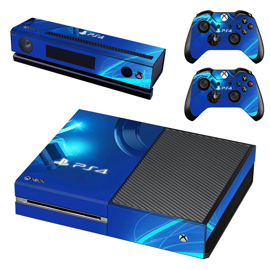 PS4 Classic decal skin for Xbox one Console & Controllers