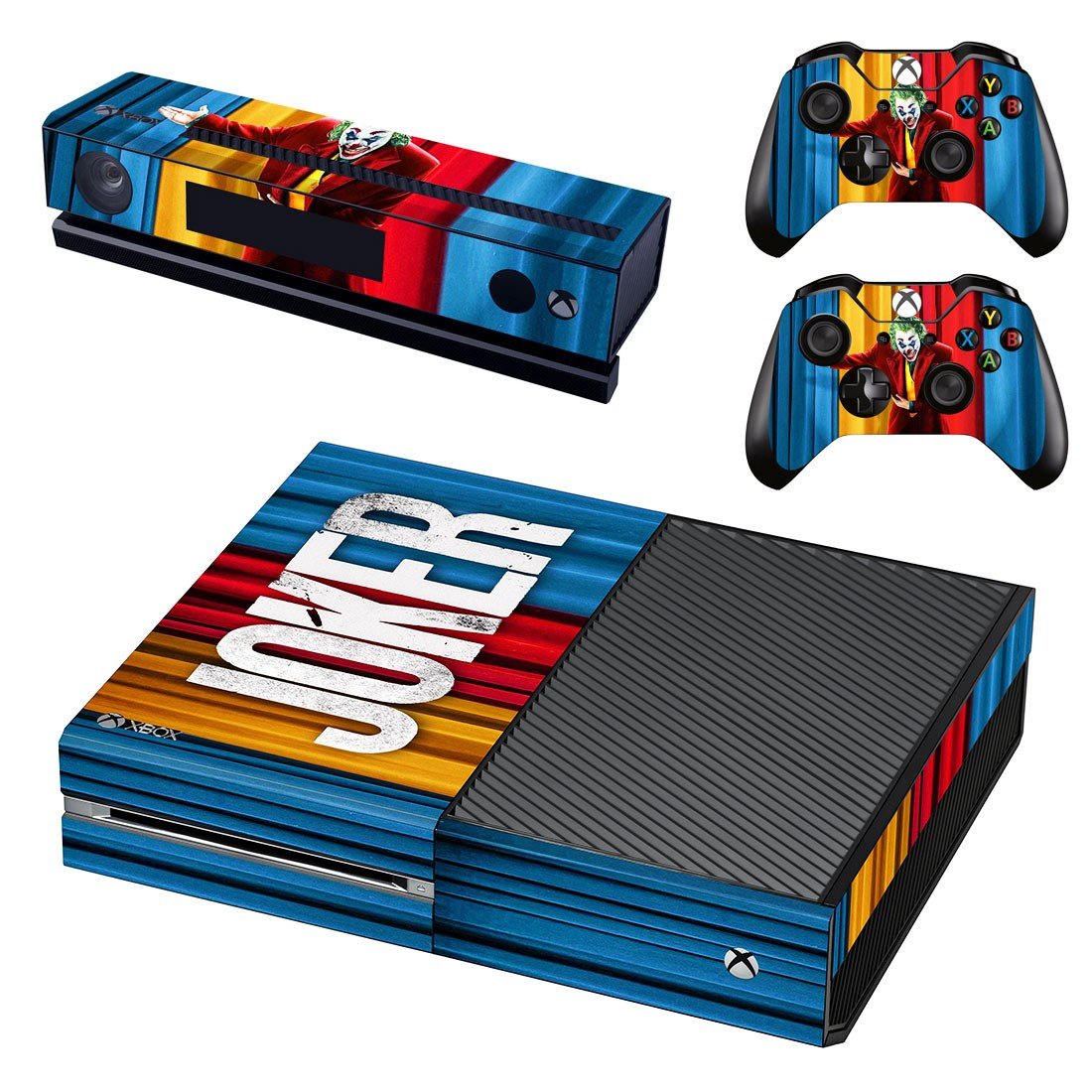 The Joker decal skin for Xbox one Console & Controllers