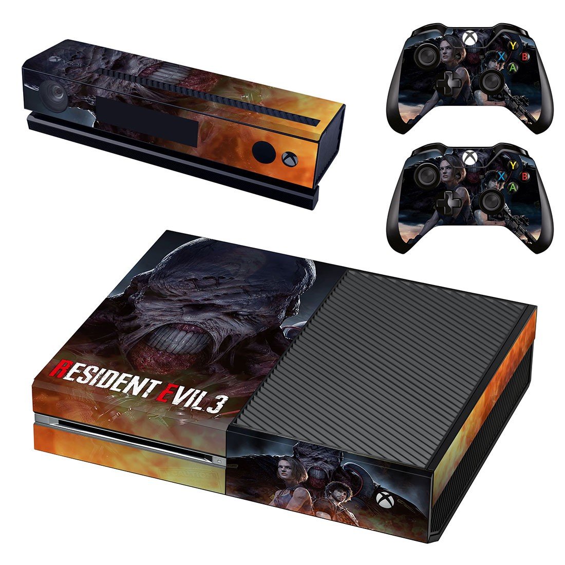 Resident Evil 3 decal skin for Xbox one Console & Controllers