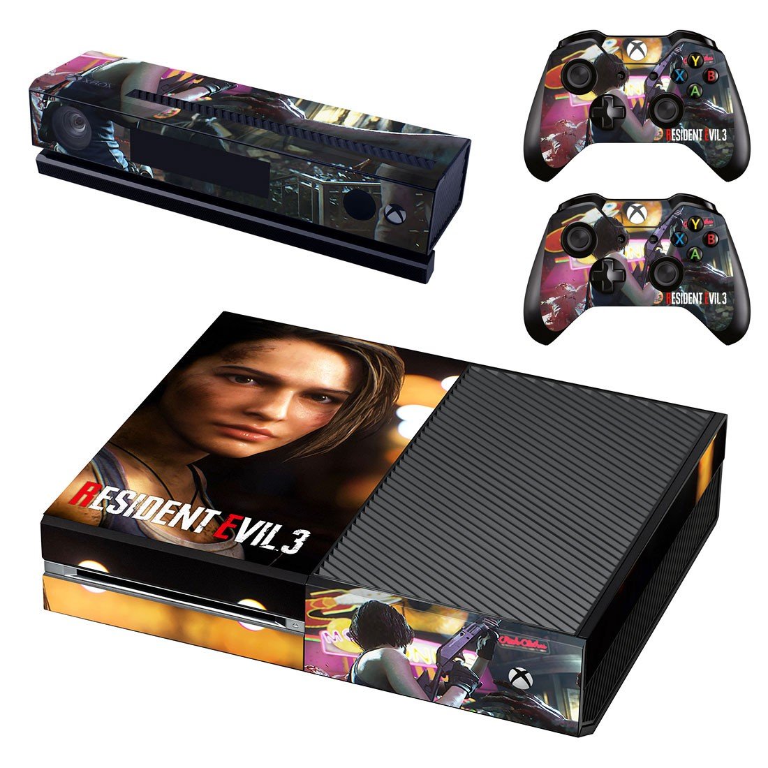 Resident Evil 3 decal skin for Xbox one Console & Controllers