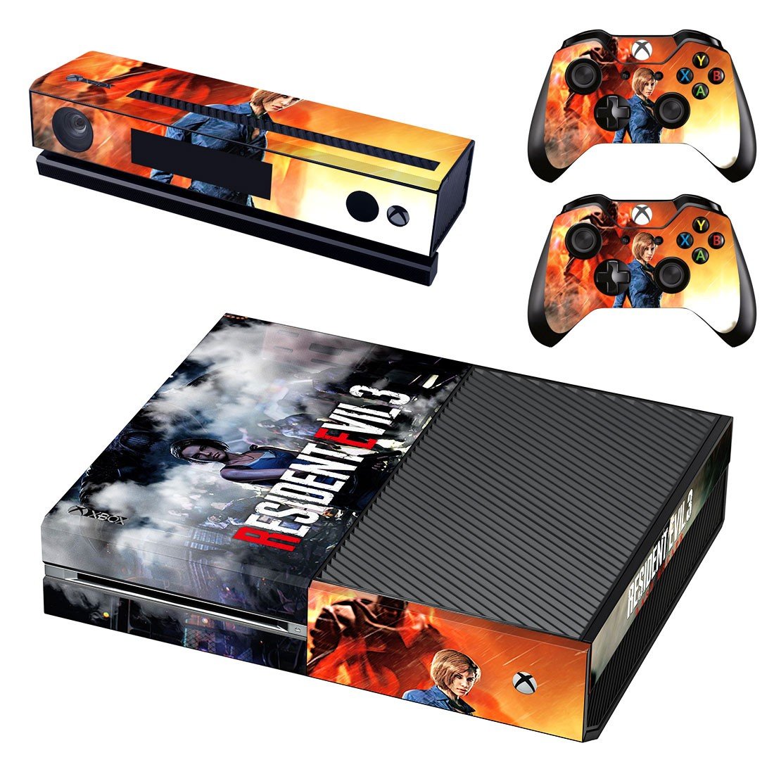 Resident Evil 3 decal skin for Xbox one Console & Controllers
