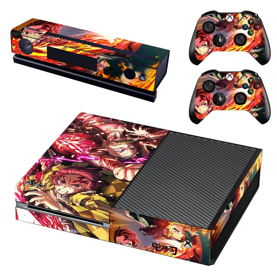 Demon Slayer Decal Skin For Xbox One Console And Controllers