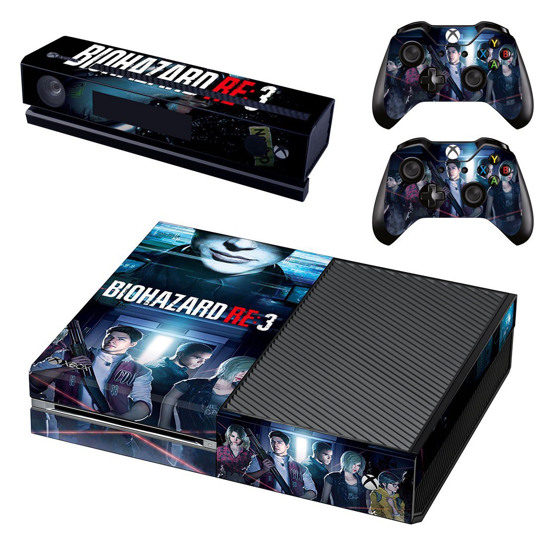 Biohazard RE3 decal skin for Xbox one Console & Controllers