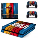 Joker Joaquin Phoenix decal skin for PlayStation 4 Console & Controllers