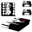 Monokuma Danganronpa decal skin for PlayStation 4 Console & Controllers