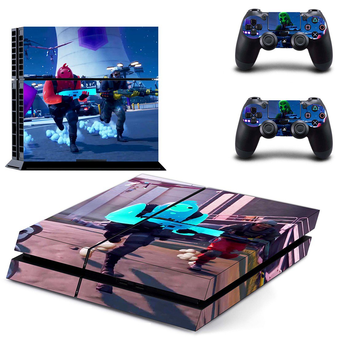 Fortnite decal skin for PlayStation 4 Console & Controllers