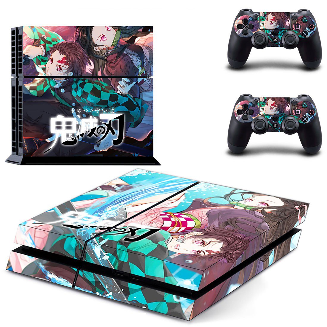 Demon Slayer decal skin for PlayStation 4 Console & Controllers
