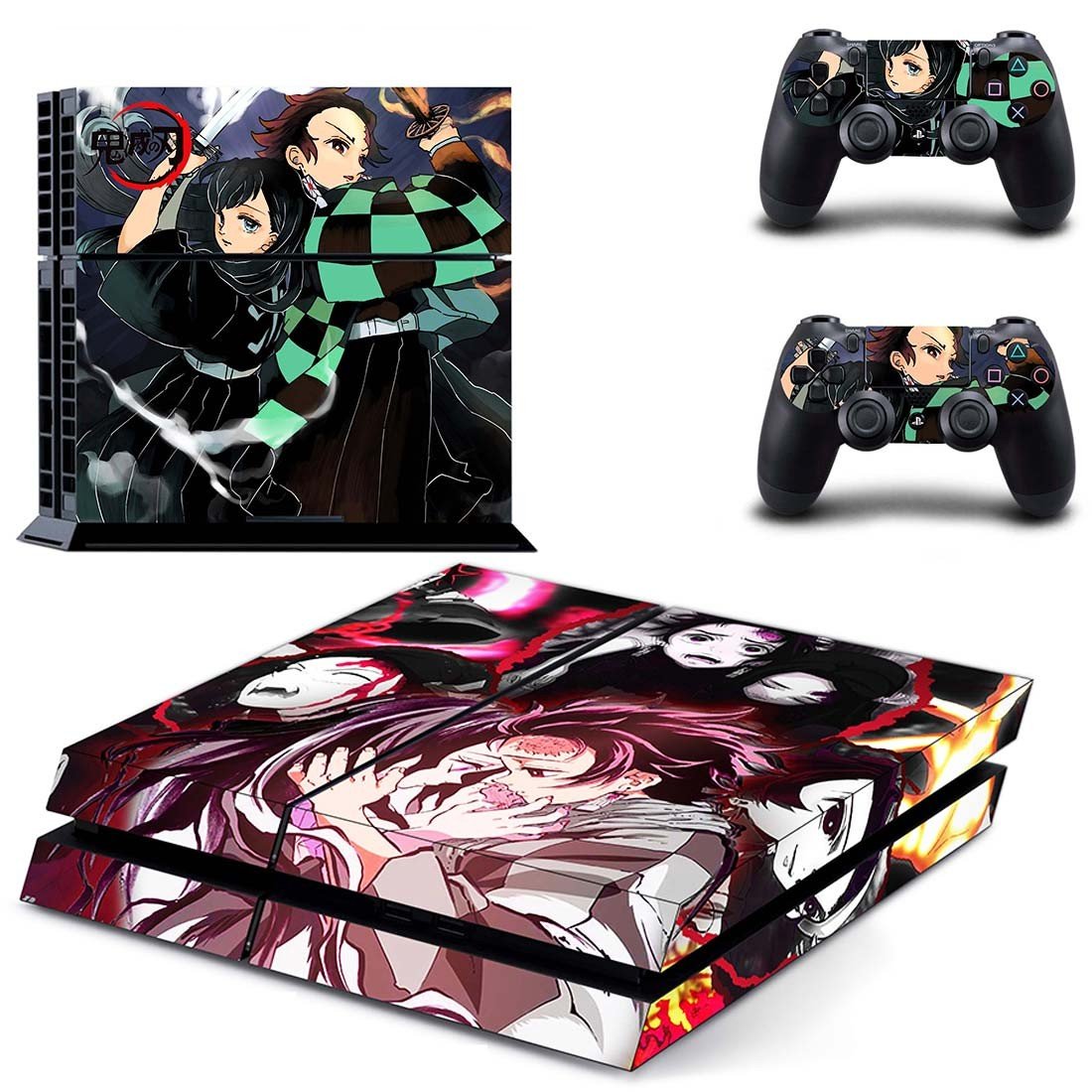 Demon Slayer decal skin for PlayStation 4 Console & Controllers