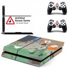 Untitled Goose Game decal skin for PlayStation 4 Console & Controllers