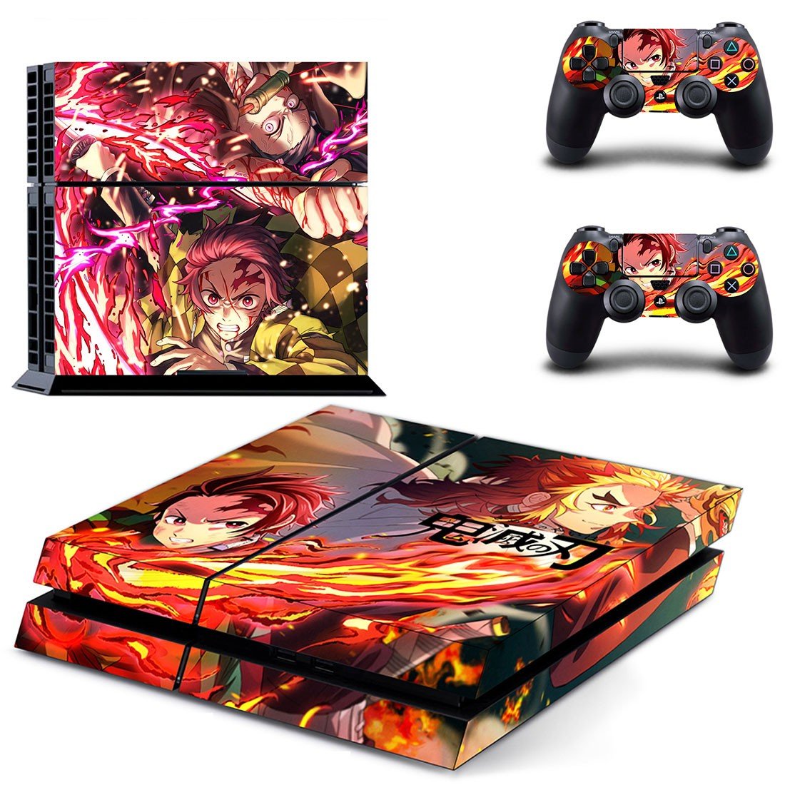 Demon Slayer Decal Skin For Playstation 4 Console And Controllers