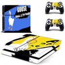 Untitled Goose Game decal skin for PlayStation 4 Console & Controllers