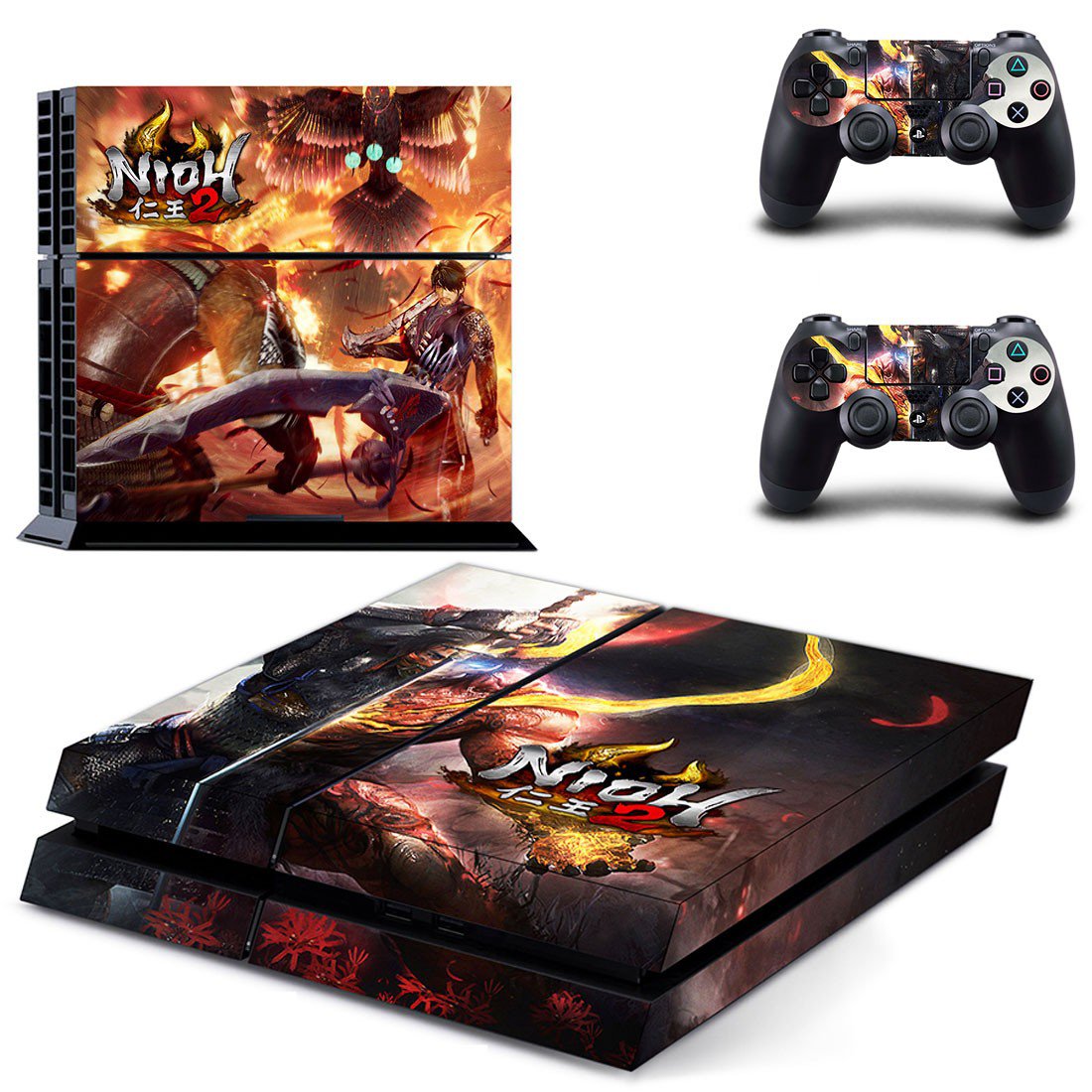 Nioh 2 decal skin for PlayStation 4 Console & Controllers