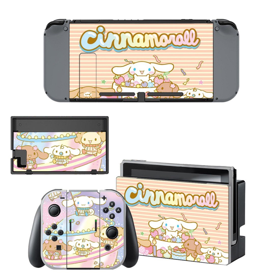 Cinnamoroll decal skin for Nintendo Switch Console & Controllers