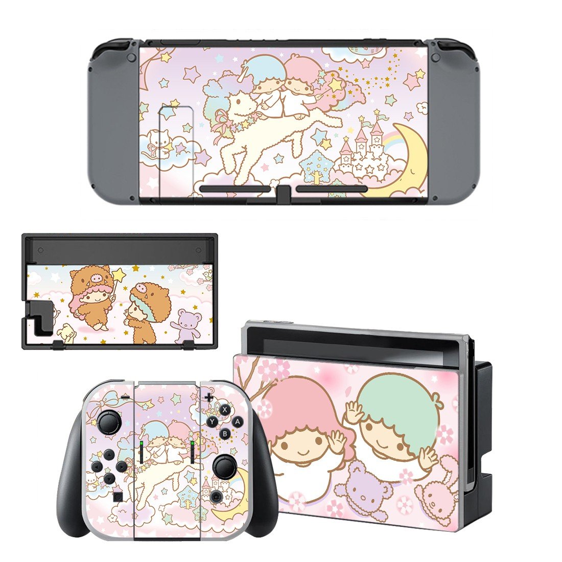 Kikirara chan decal skin for Nintendo Switch Console & Controllers