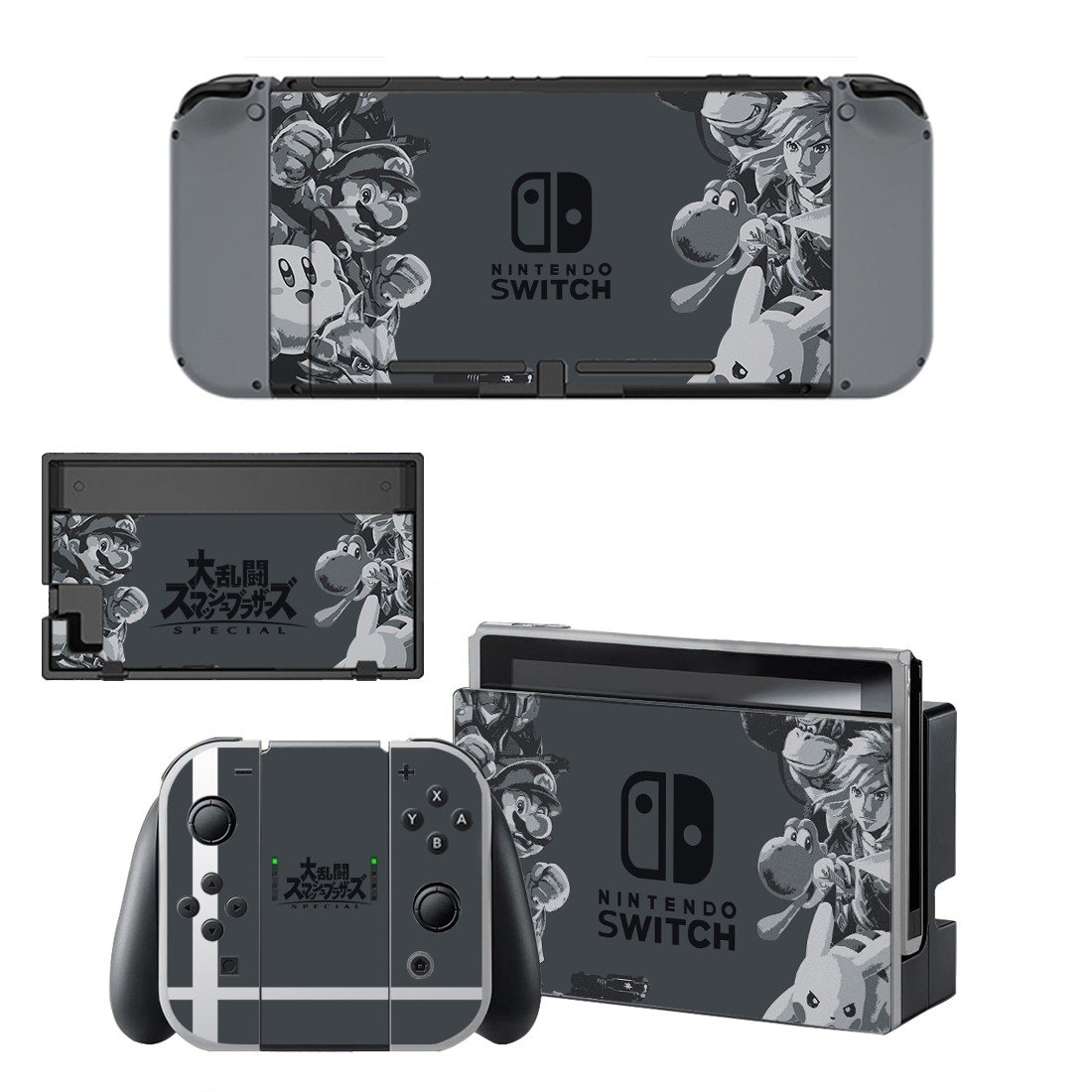 Nintendo Classic decal skin for Nintendo Switch Console & Controllers