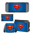 Superman decal skin for Nintendo Switch Console & Controllers