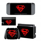 Superman decal skin for Nintendo Switch Console & Controllers