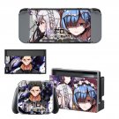 Re Zero decal skin for Nintendo Switch Console & Controllers