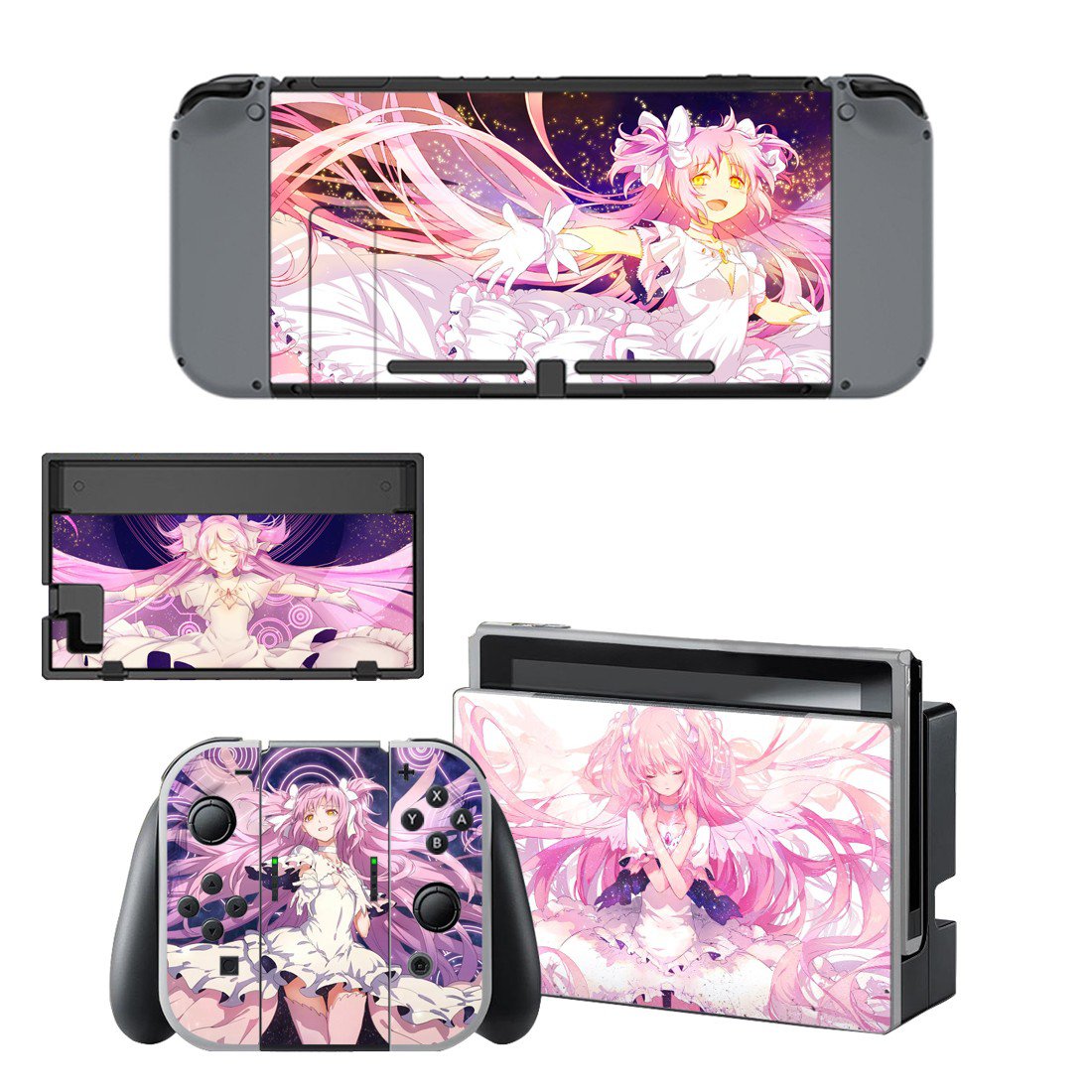 Hyperdimension Neptunia decal skin for Nintendo Switch Console & Controllers