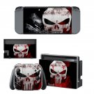 The Punisher decal skin for Nintendo Switch Console & Controllers